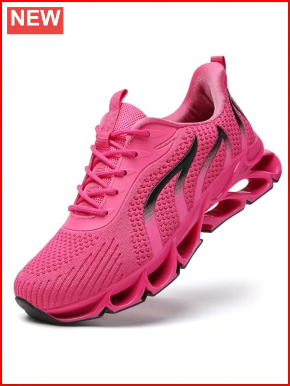 Women's Athletic Road Running Walking Shoes Slip On Lightweight Breathable Mesh